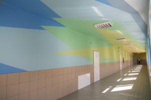 lets, colour, walls, connection, akzonobel, dulux, hungary, nyáregyháza, kids, school